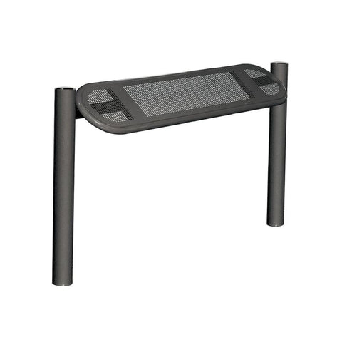 Brighton Steel Perch Seat – Polished Steel Top