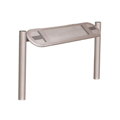 Brighton Steel Perch Seat – Polished Steel Top