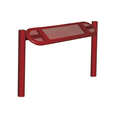Brighton Steel Perch Seat – Polished Steel Top