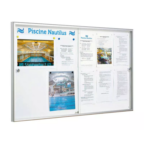 Charm Indoor Gliding Door Display Board