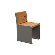 Cubix Steel & Timber Seat