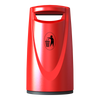 Twist Lock External Litter Bin - 90 Litre