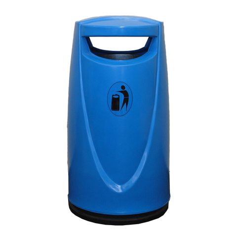 Twist Lock External Litter Bin - 90 Litre