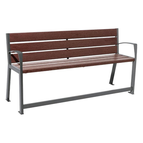Derwent Easy-Access Eco Plastic Bench
