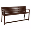 Derwent Easy-Access 6-Slat Steel Bench