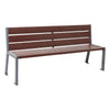 Derwent 5-Slat Eco Plastic Bench