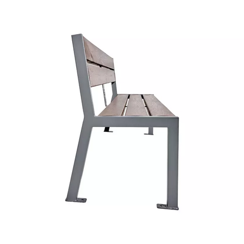 Derwent 5-Slat Eco Plastic Bench