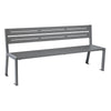 Derwent 5-Slat Steel Bench