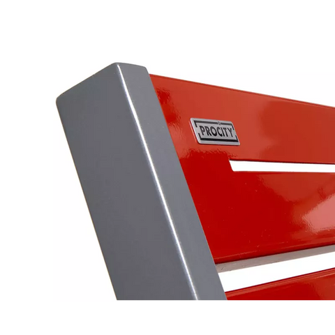 Derwent 5-Slat Steel Bench