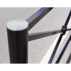 District Railing with Steel End Cap