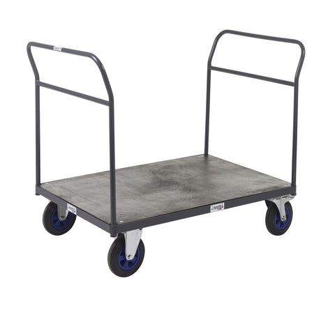 Double Bar End Platform Trolley