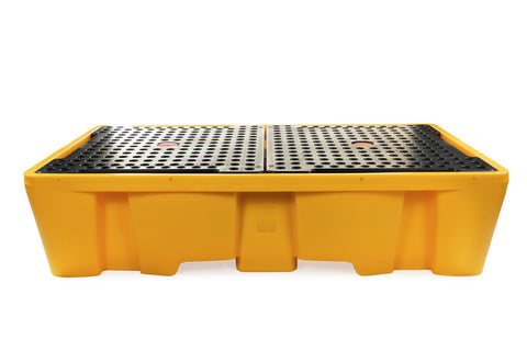 Double-Unit IBC Pallet with Grate