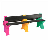 6 Person Double Sided Star Bench