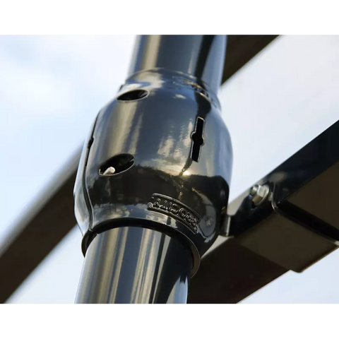 District Polished Steel Cycle Shelter