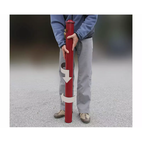 Detachable Keyed Forum Steel Bollard