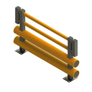 Dual Bumper Pedestrian Barrier