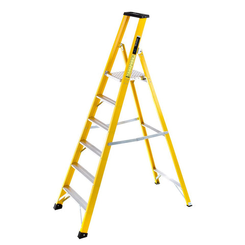 Heavy duty Fibreglass Platform Stepladder