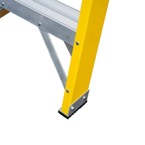 Heavy Duty Fibreglass Swingback Stepladder