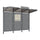 Friendly Stop Bus Shelter with Steel Outer Panels