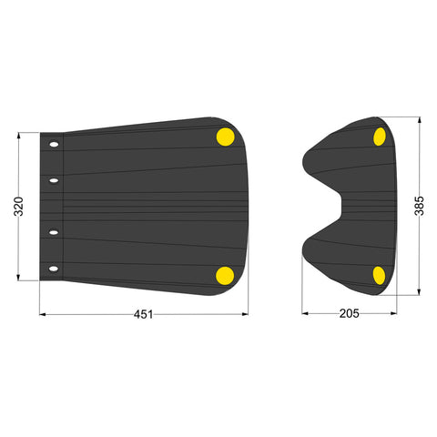Fishtail Safety End Terminal