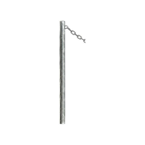 Galvanised Rounded Top Link Bollard
