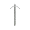 Galvanised Rounded Top Link Bollard
