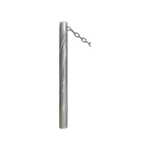 Galvanised Rounded Top Link Bollard