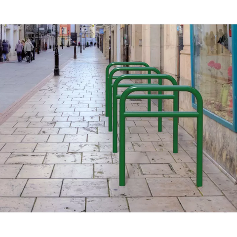 Heavy-Duty Hoop Cycle Stand