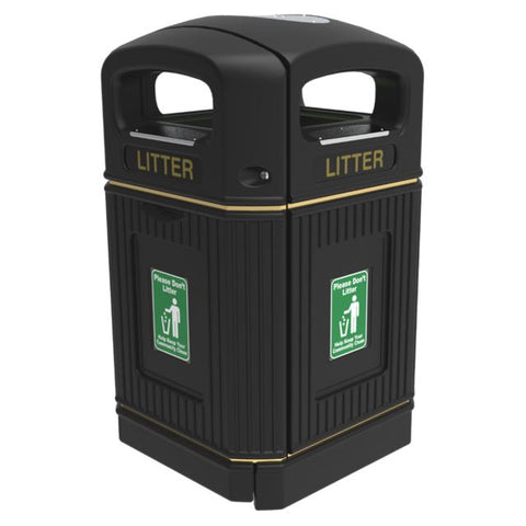 Heritage XL Street Litterbin - 240 Litre