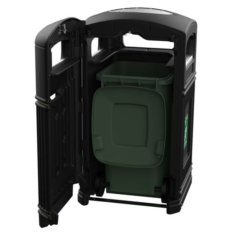 Heritage XL Street Litterbin - 240 Litre