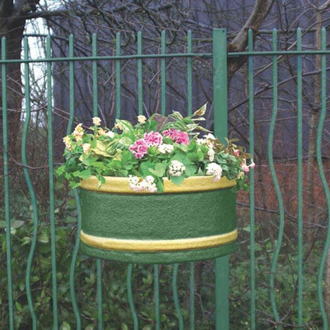 Half-Moon Victorian Planter
