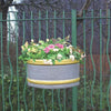 Half-Moon Victorian Planter