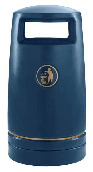 Hooded Outdoor Waste Bin – 100L