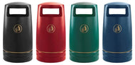 Hooded Outdoor Waste Bin – 100L