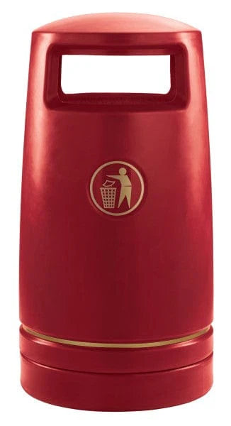 Hooded Outdoor Waste Bin – 100L