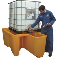 Single IBC Containment Pallet - 1100 Litre