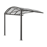 Large Vaulted Roof Cycle & Motor Shelter