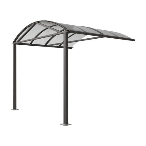 Large Vaulted Roof Cycle & Motor Shelter