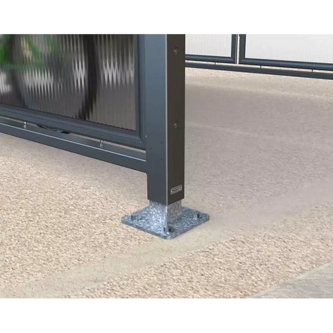 Large Vaulted Roof Cycle & Motor Shelter