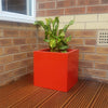 Midi Cube Steel Planter