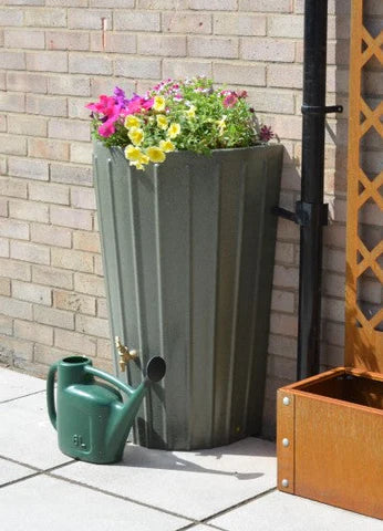 Mini Garden Water Butt & Planter