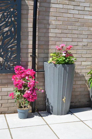 Mini Garden Water Butt & Planter