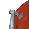 Orange Casing Traffic Mirror with Hood