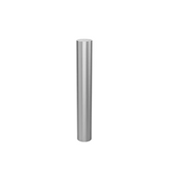 Mounted Brushed Steel Bollard - 114mm
