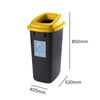 Open Top 90L Recycling Bin