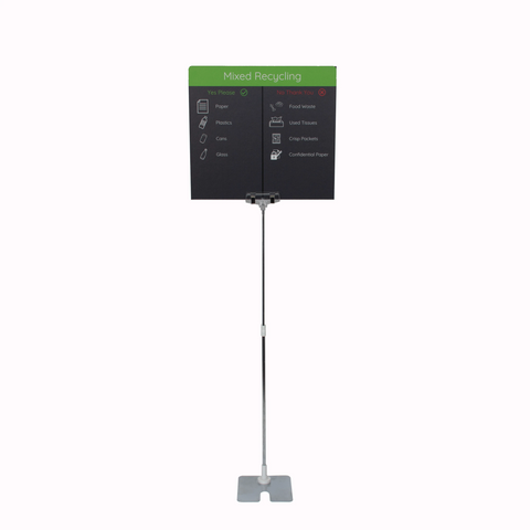 Open Top 90L Recycling Bin