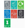Open Top 90L Recycling Bin