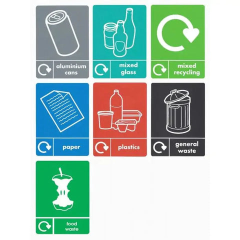 Open Top 90L Recycling Bin