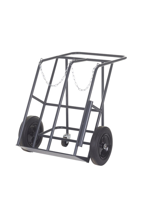Double Cylinder Trolleys with Solid Rubber Wheels