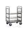 Heavy Duty Distribution Trolley with 2 Adjustable Shelves